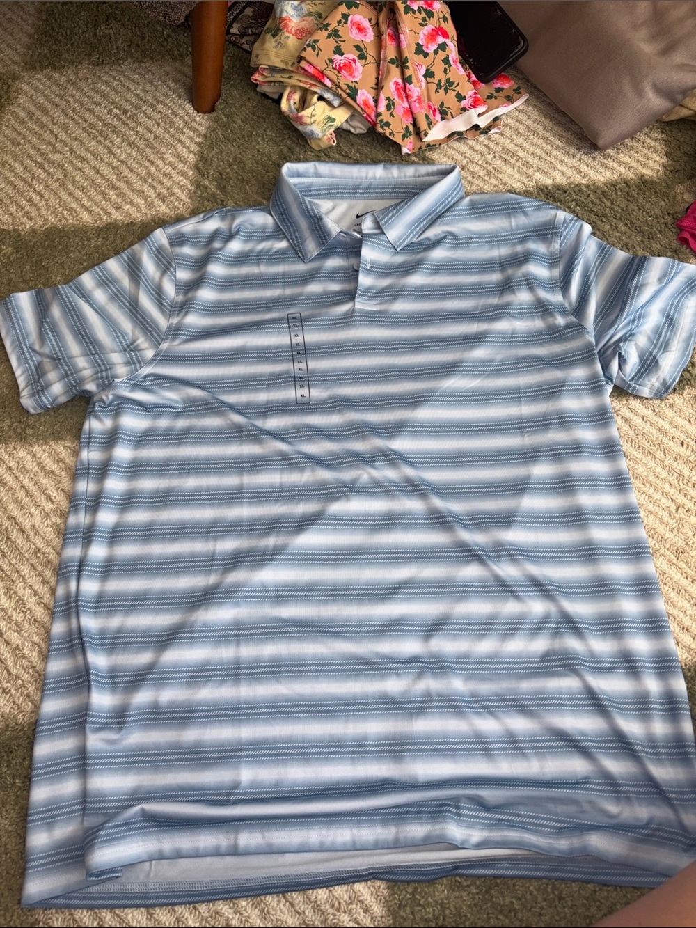 Nike Men's Velocity Dri-FIT Striped Golf Polo